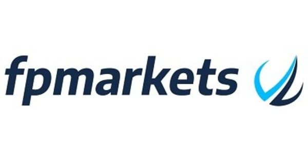 FP Markets logo, Sydney-based broker providing institutional-grade cTrader ECN execution