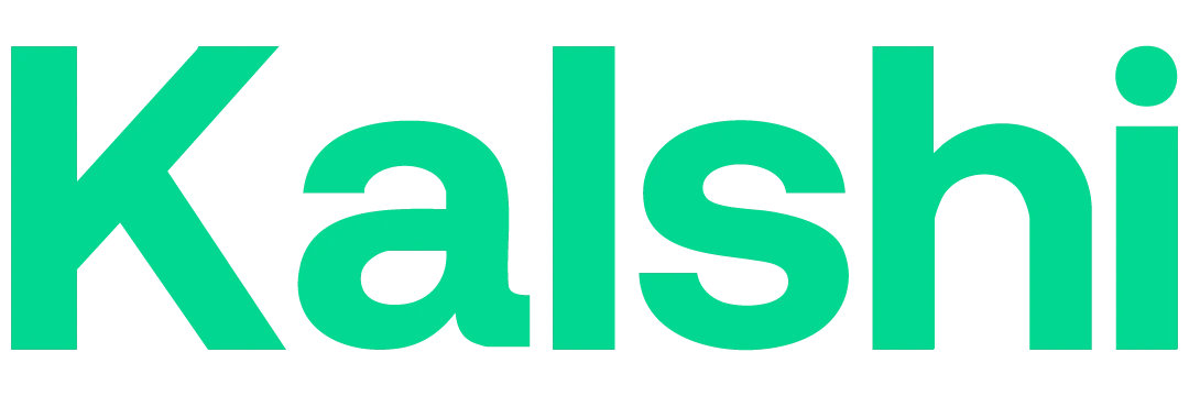 Kalshi prediction market exchange logo, the largest CFTC-regulated prediction trading platform in 2026