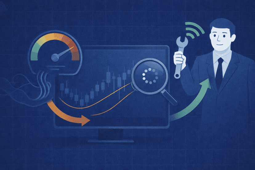 Common questions about diagnosing and fixing trading platform lag
