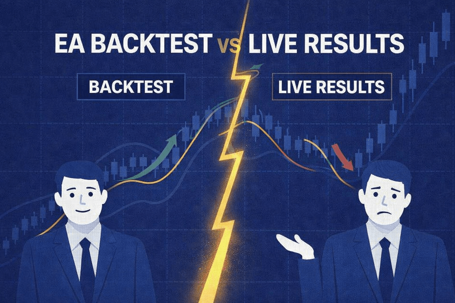 EA Backtest vs Live Results: Why EAs Fail Live