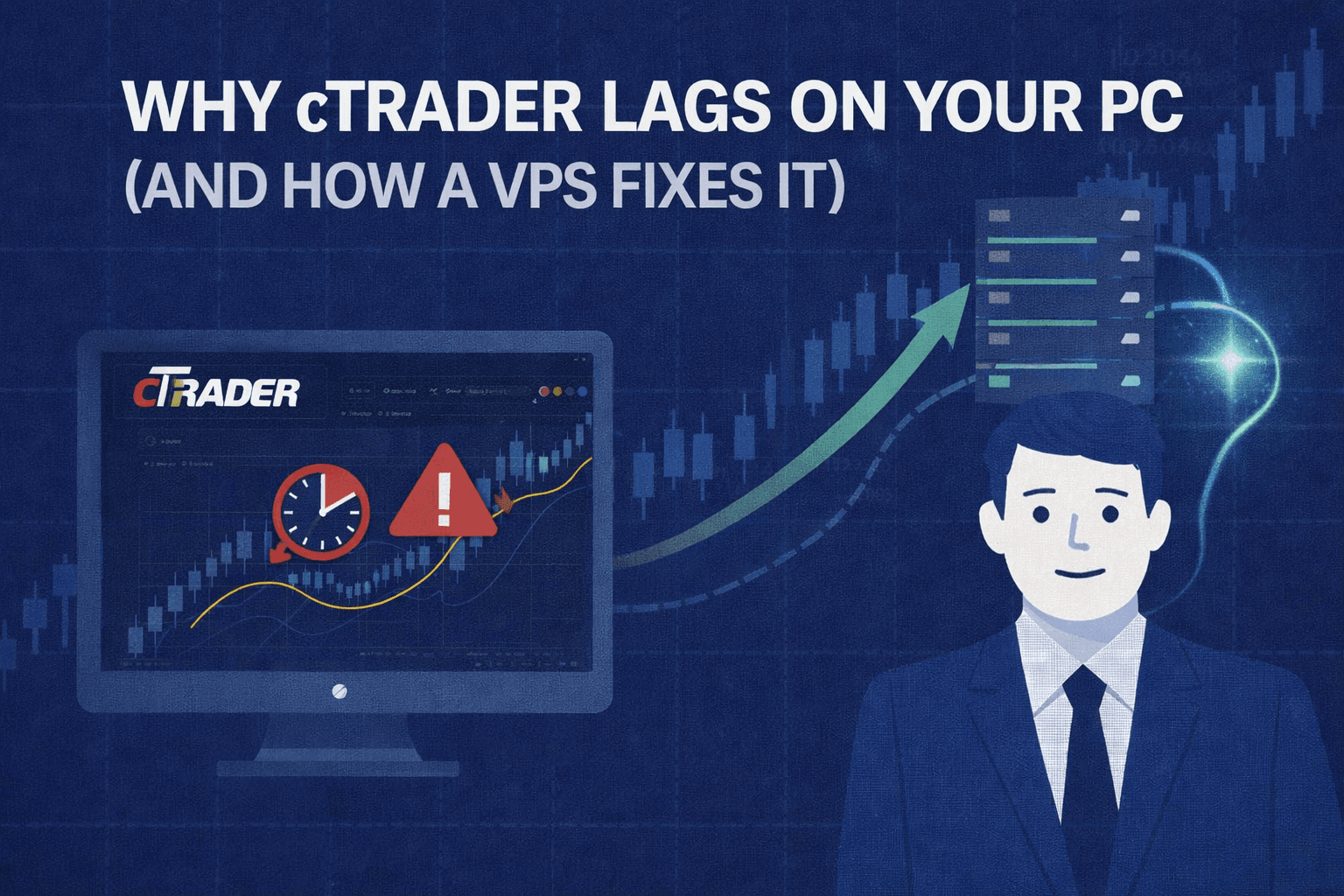 Why cTrader Lags on Your PC (and How a VPS Fixes It)